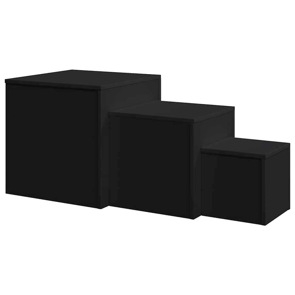 Side tables CARMEN I, black
