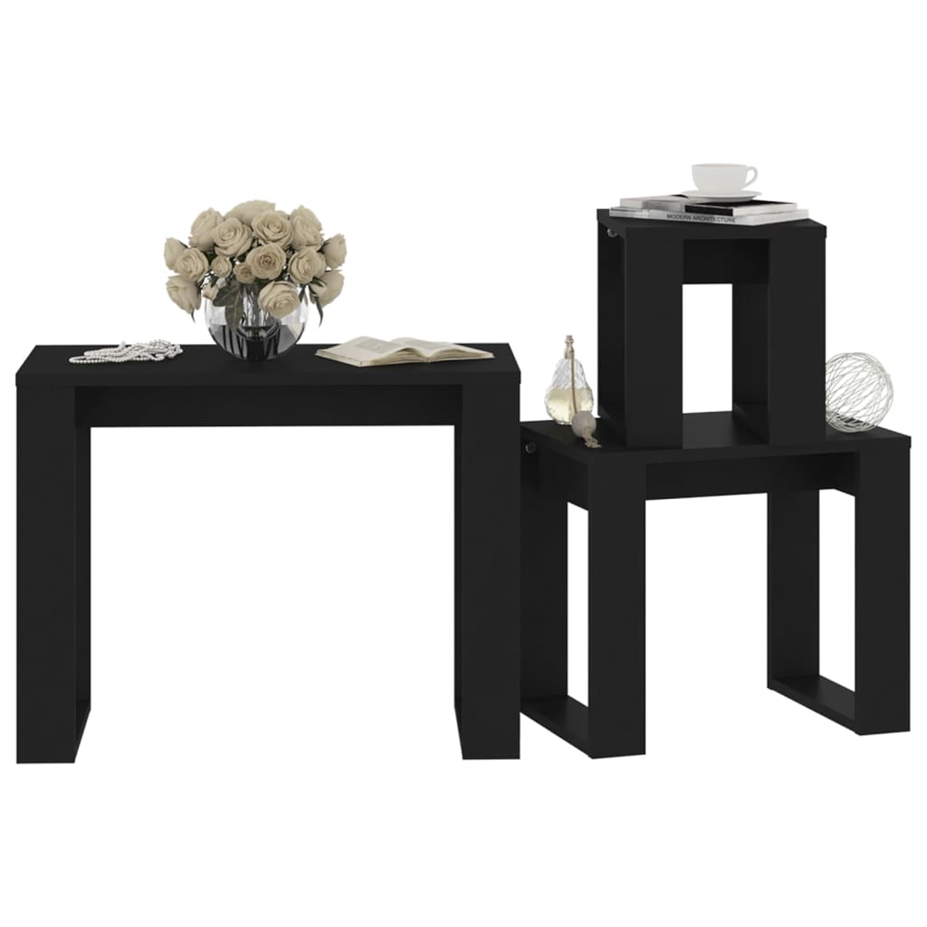 Coffee table CECILIA II, black
