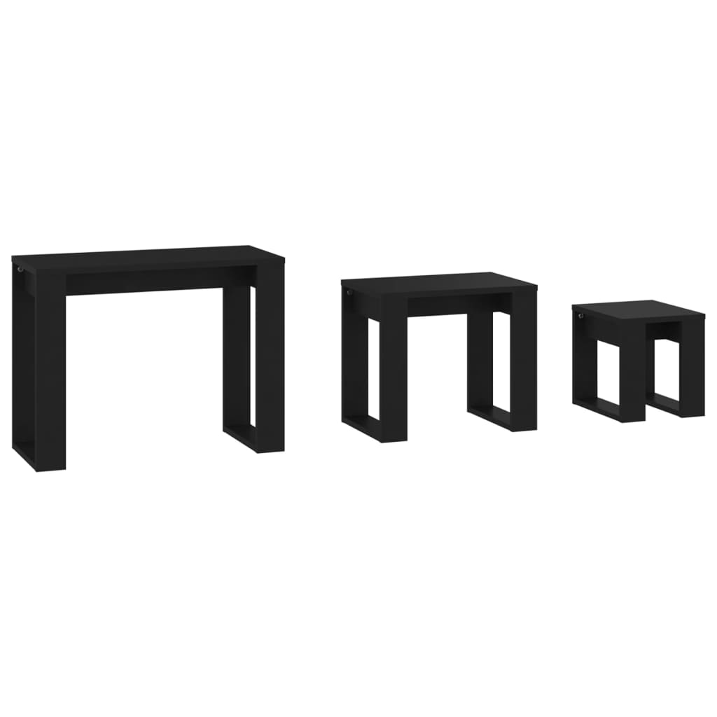 Coffee table CECILIA II, black