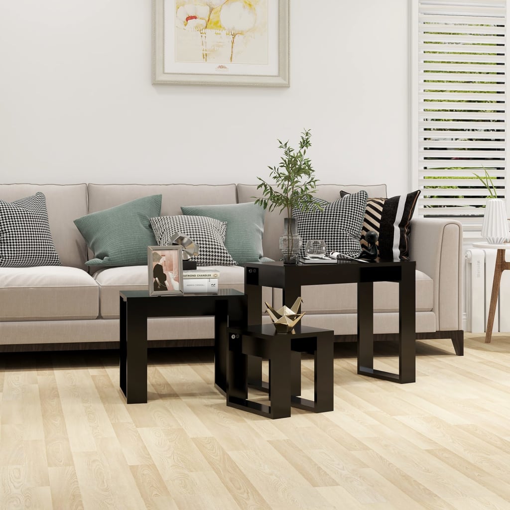 Coffee table CECILIA II, black