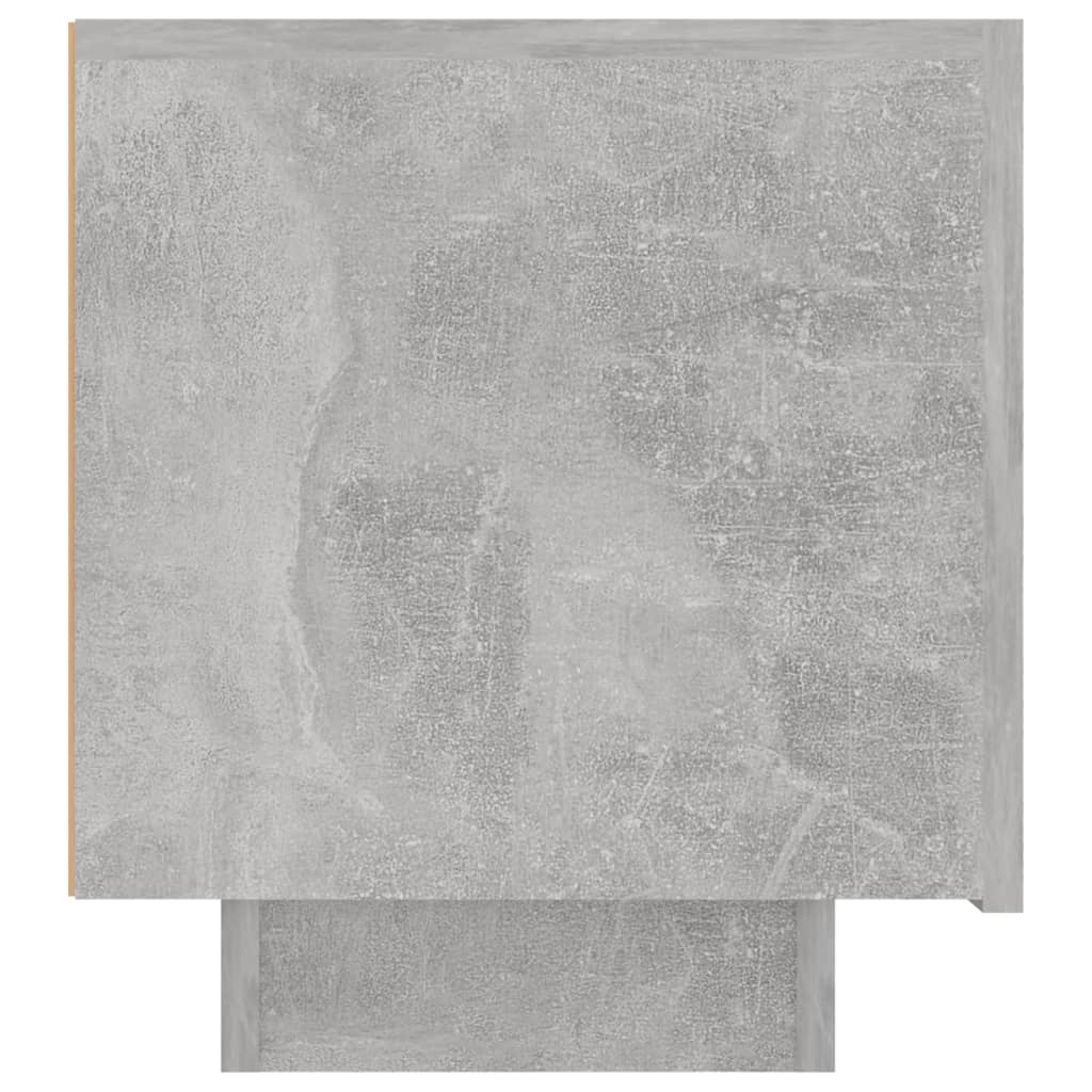 Naktsskapītis, betona pelēks, 100x35x40cm, MDF