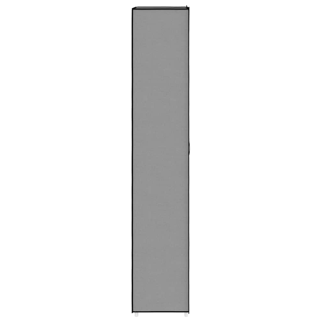 Shoe cabinet, grey, 60x30x166cm, fabric