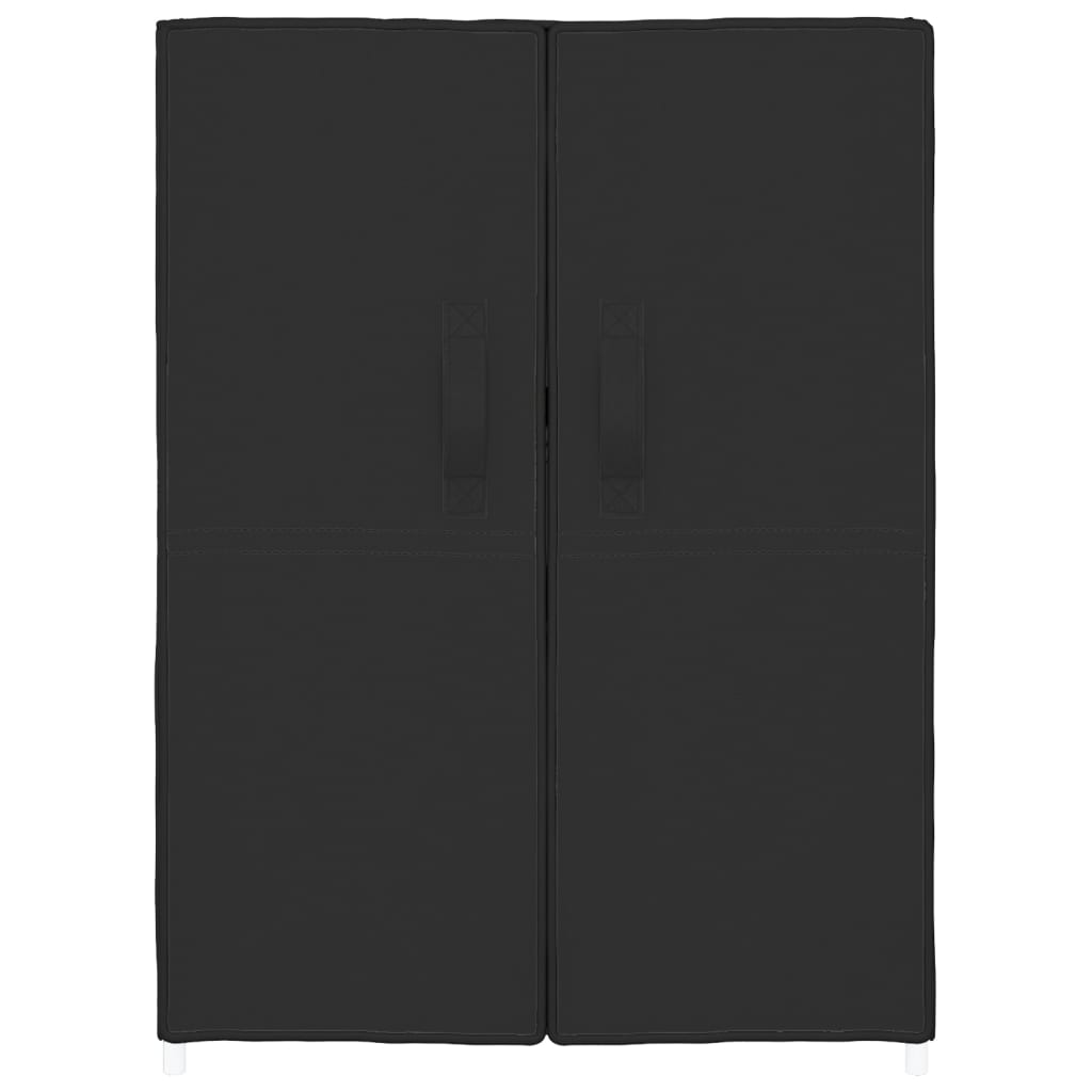 Apavu skapis, melns, 60x28x90cm, audums