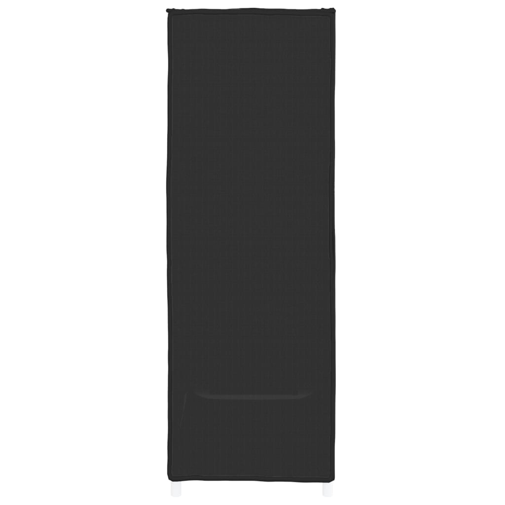 Apavu skapis, melns, 60x28x90cm, audums