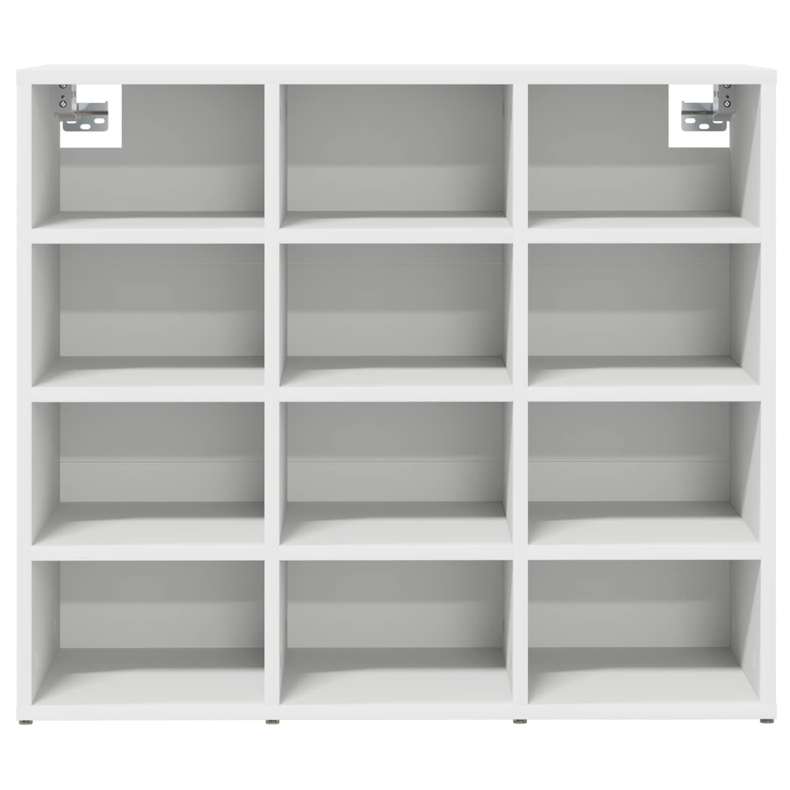 Shoe Cabinet White 77.5 x 30 x 67 cm Engineered Wood