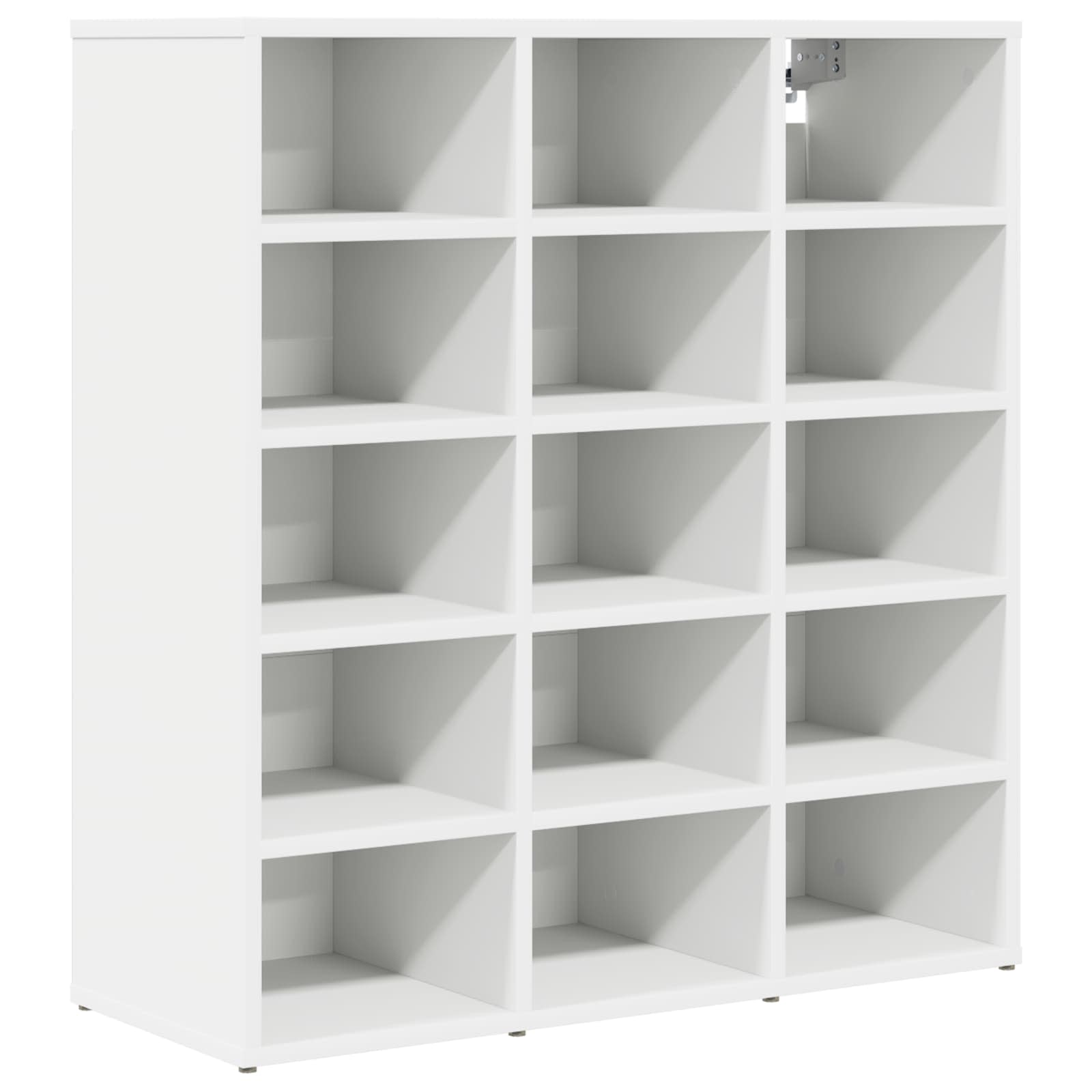 Shoe Cabinet White 77.5 x 30 x 83.5 cm Engineered Wood