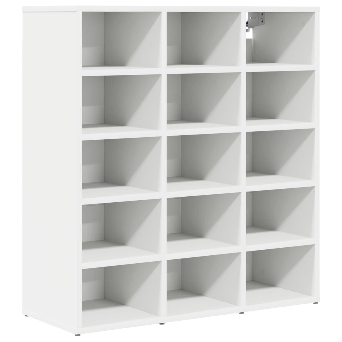 Batu skrynia 77,5 x 30 x 83,5 cm Apdirbta mediena Balta