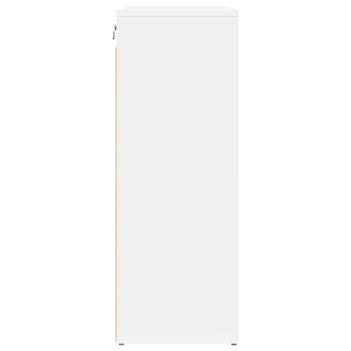 Batu skrynia 77,5 x 30 x 83,5 cm Apdirbta mediena Balta