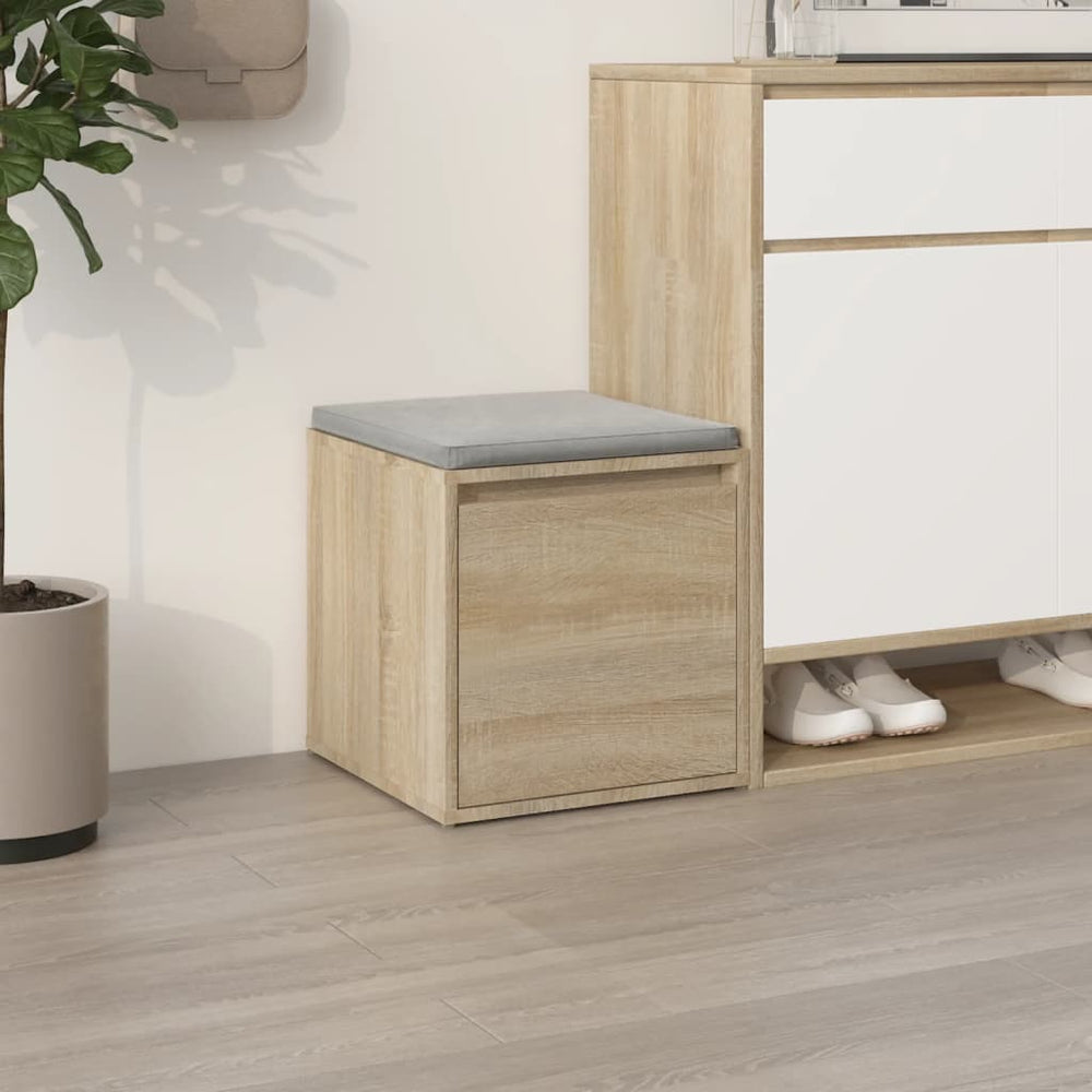 Oak-colored drawer box, 40.5x40x40cm, treated wood