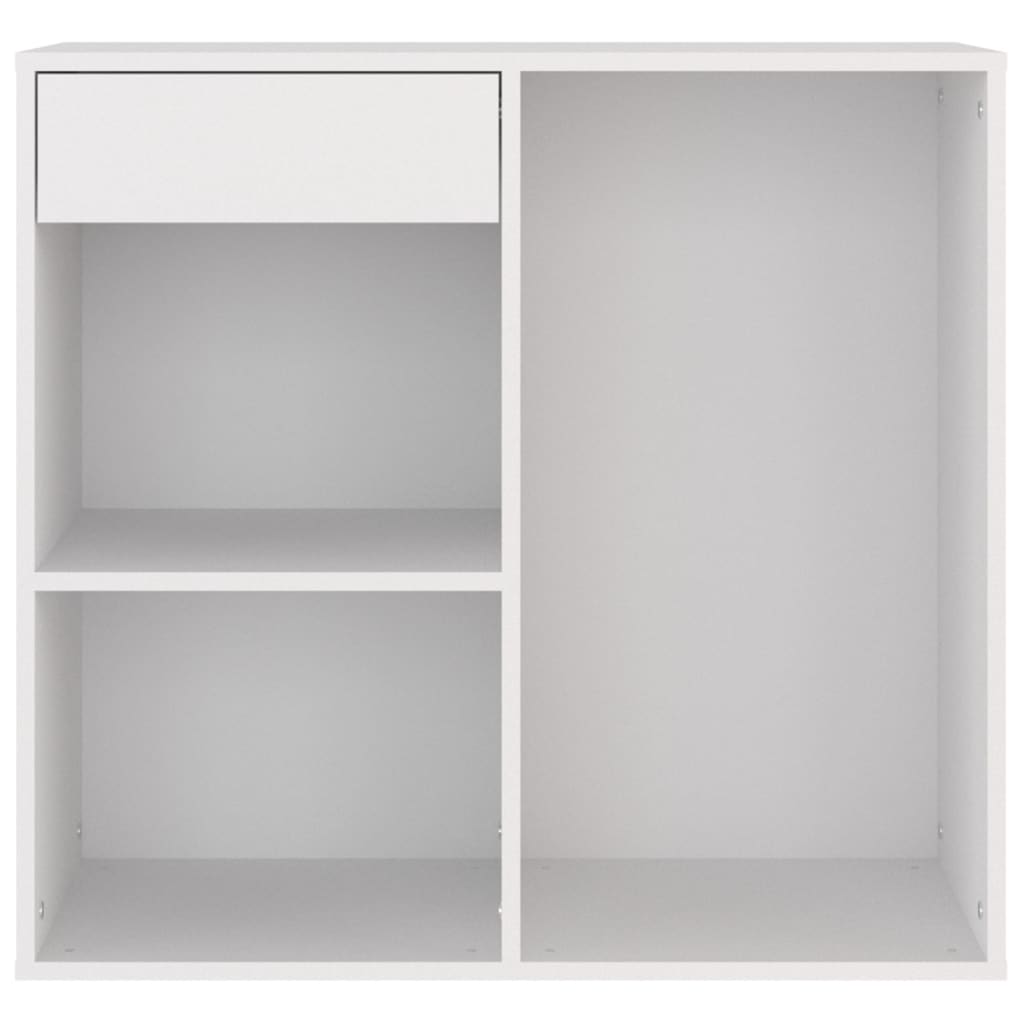 Cosmetic cabinet, white, 80x40x75cm, engineered wood