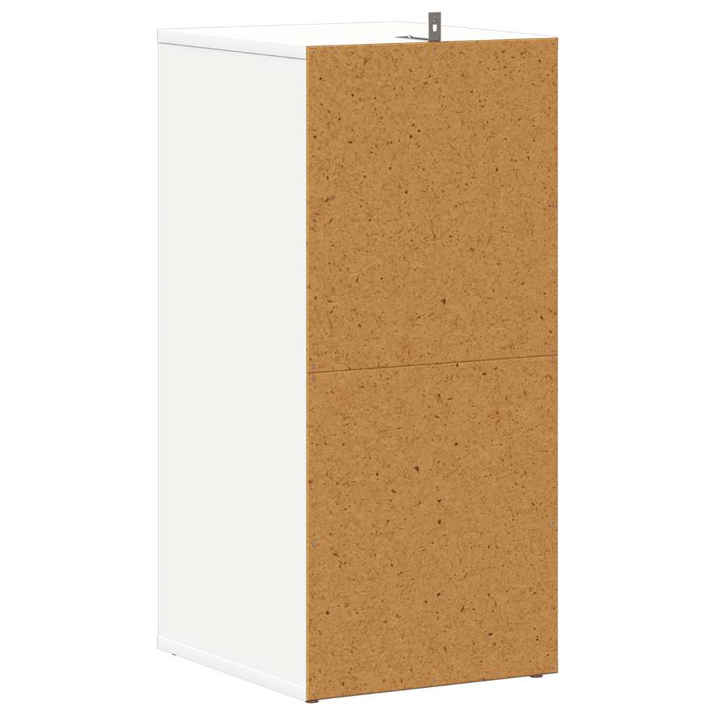 Spintelės batams, 2vnt., baltos, 31,5x35x70cm, apdirbta mediena
