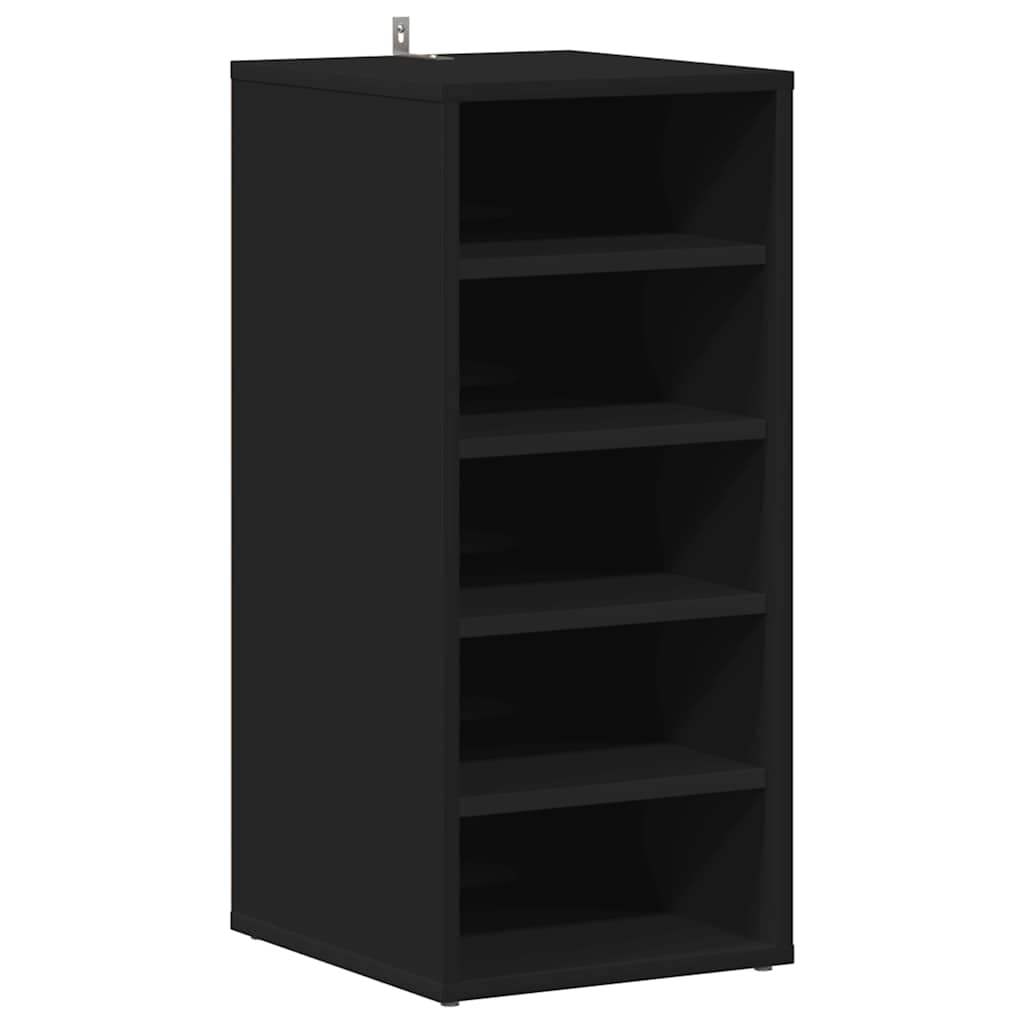 Spintelė batams, juodos spalvos, 31,5x35x70cm, MDP