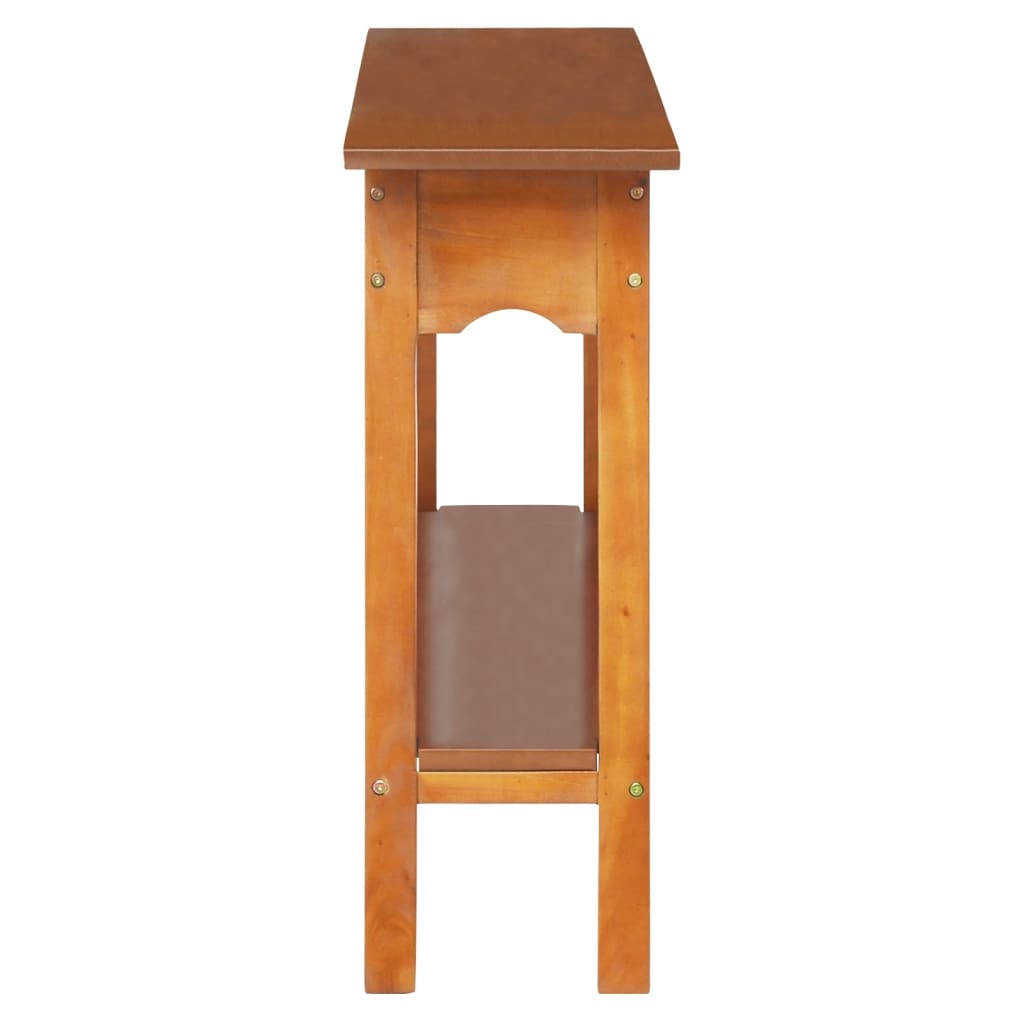 Konsolinis staliukas, 110x30x75cm, raudonmedžio masyvas