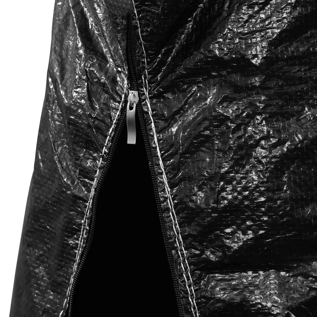 Skėčių uždangalai su užtrauktukais, 2vnt., 200cm, PE