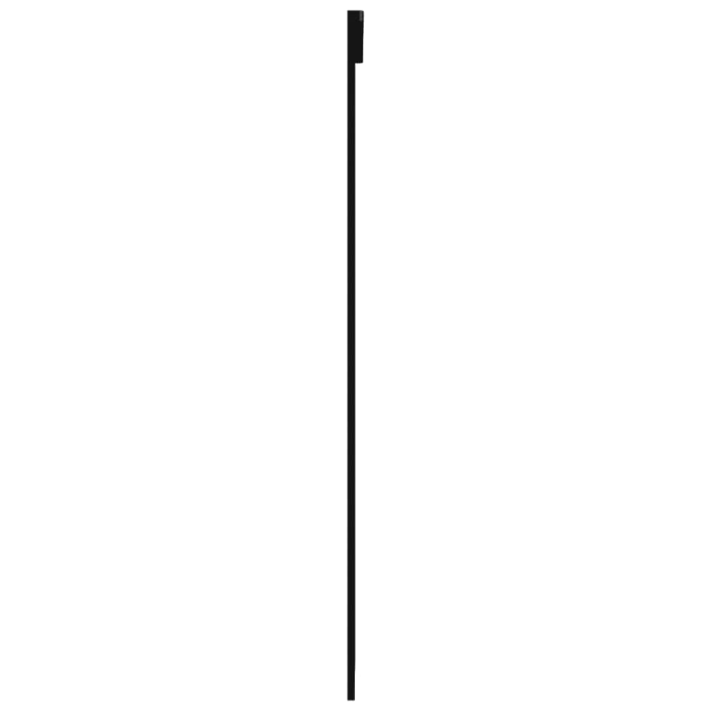 Bīdāmās durvis ar furnitūras komplektu, 76x205cm, ESG un alumīnijs