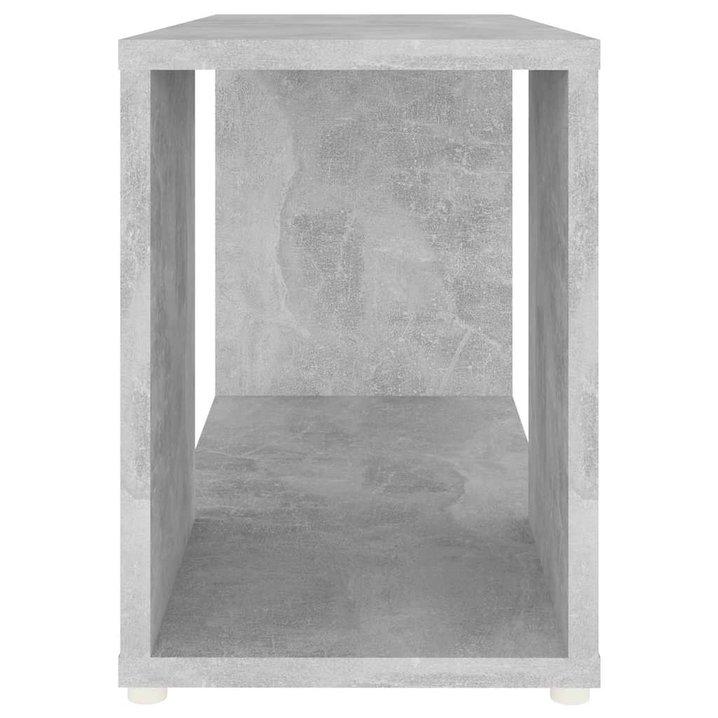 TV cabinet, concrete, 60x24x32cm, treated wood