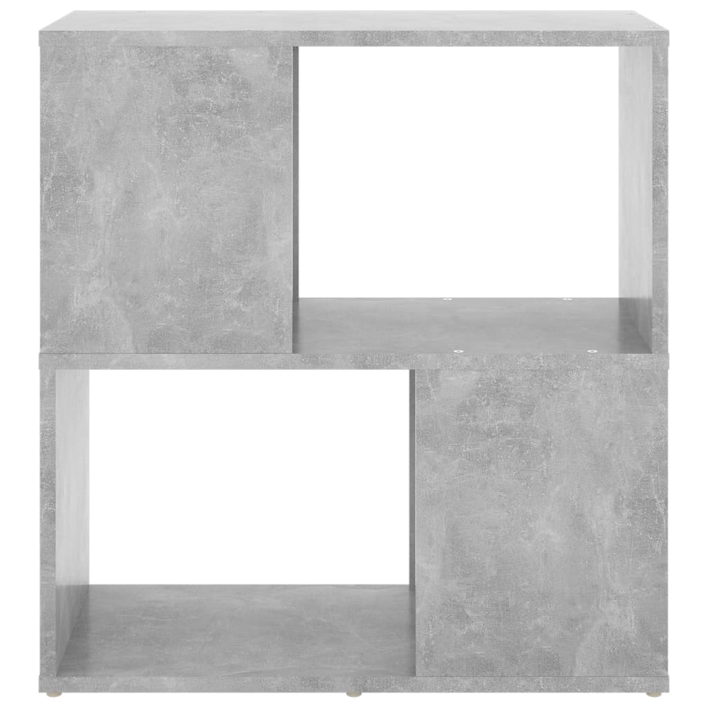 Spintelė knygoms, betono pilkos spalvos, 60x24x63cm, MDP