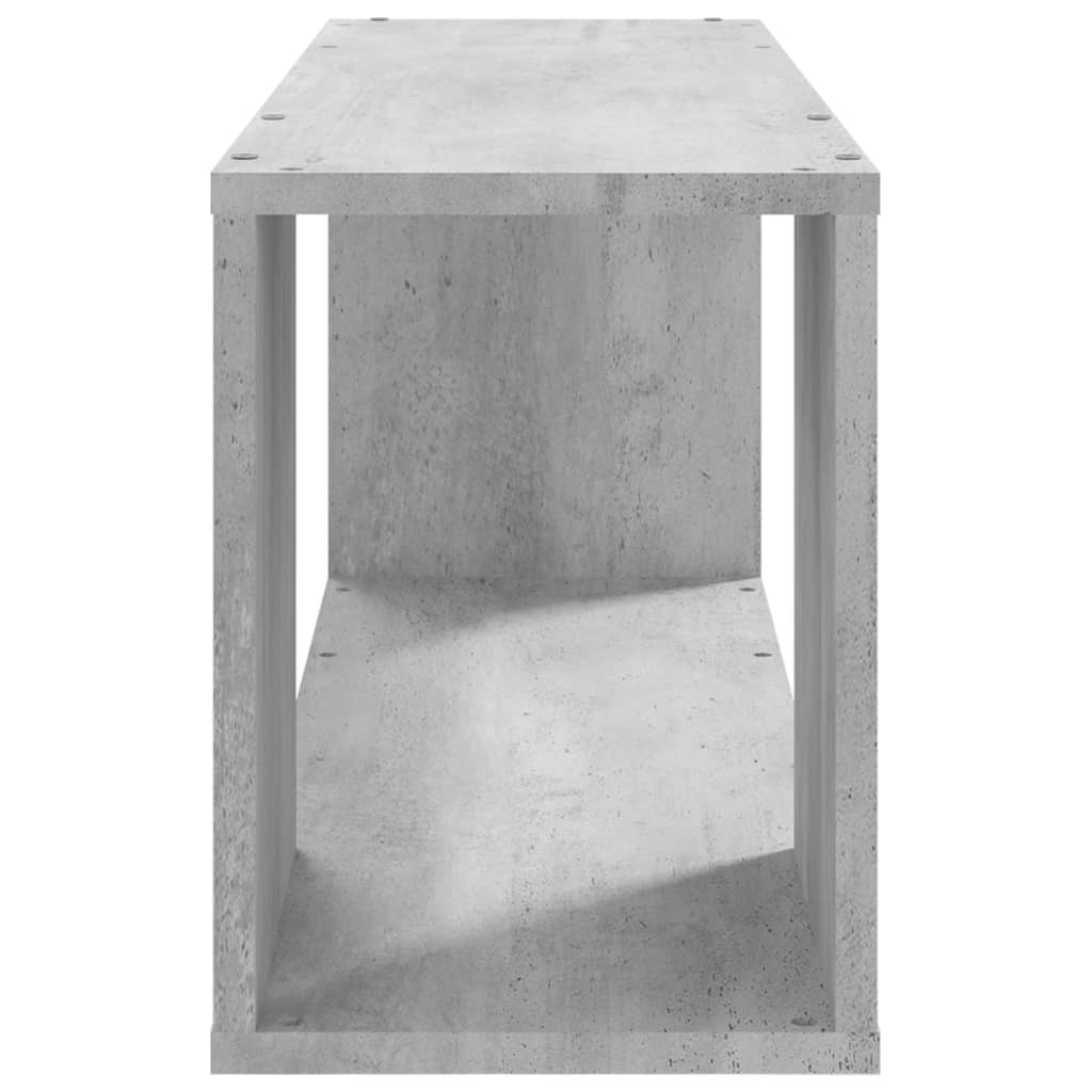 Televizoriaus spintelė, betono pilkos spalvos, 80x24x32cm, MDP