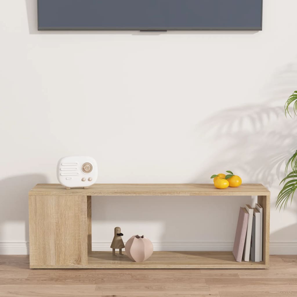 TV skapis, ozols, 100x24x32cm, apstrādāta koksne