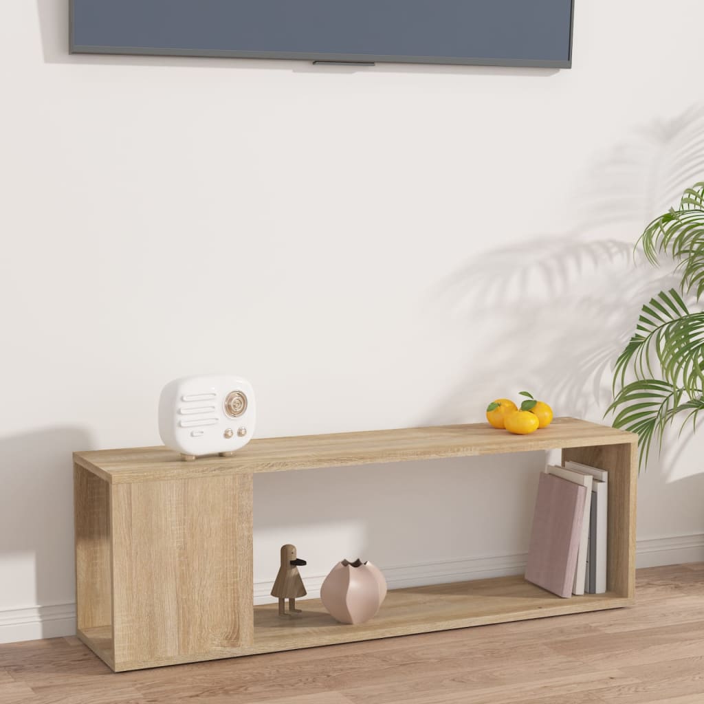 TV skapis, ozols, 100x24x32cm, apstrādāta koksne