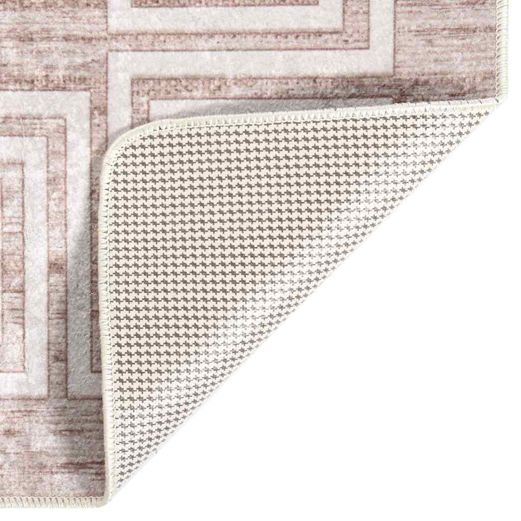 Rug, sand-colored, 160x230cm, non-slip, washable