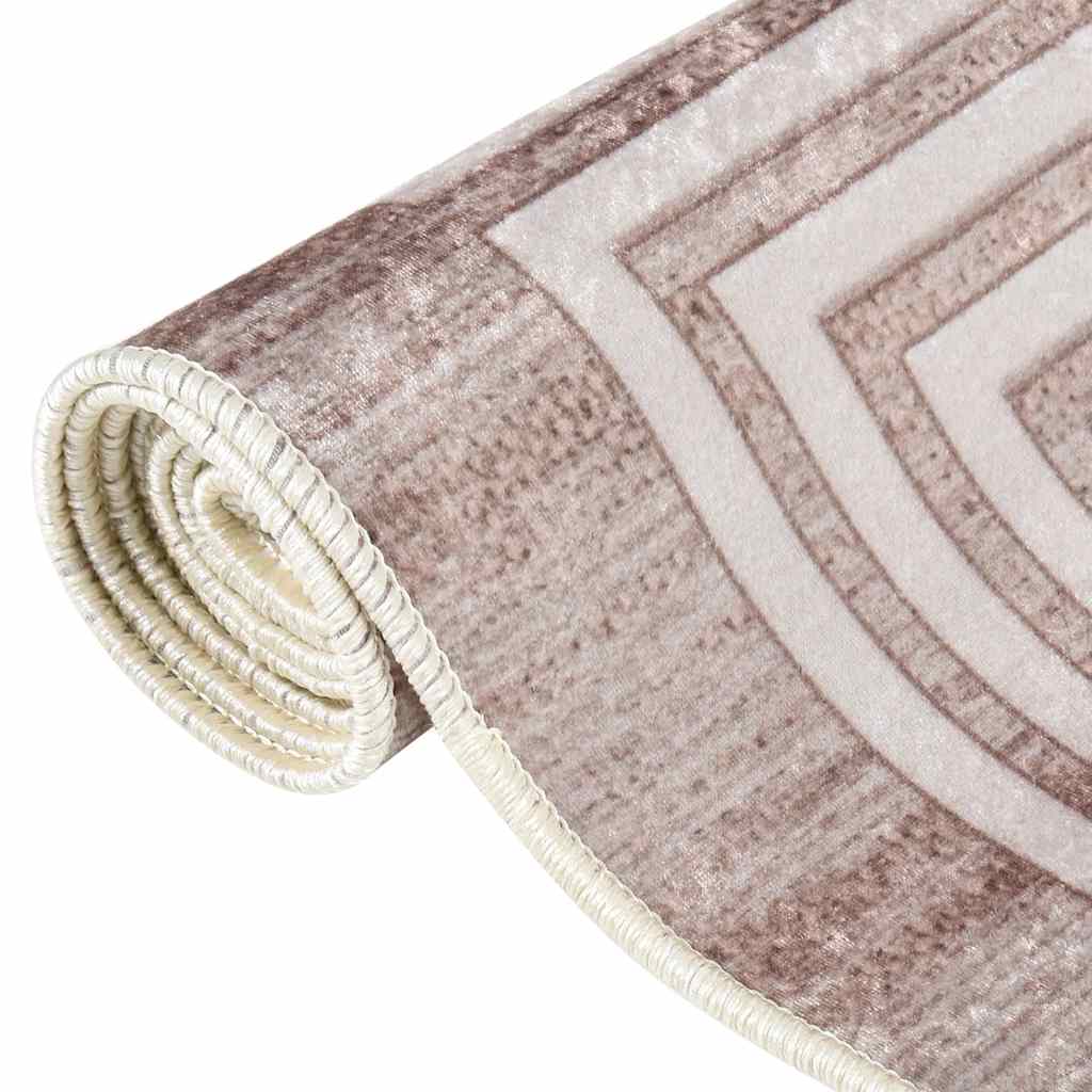 Rug, sand-colored, 160x230cm, non-slip, washable