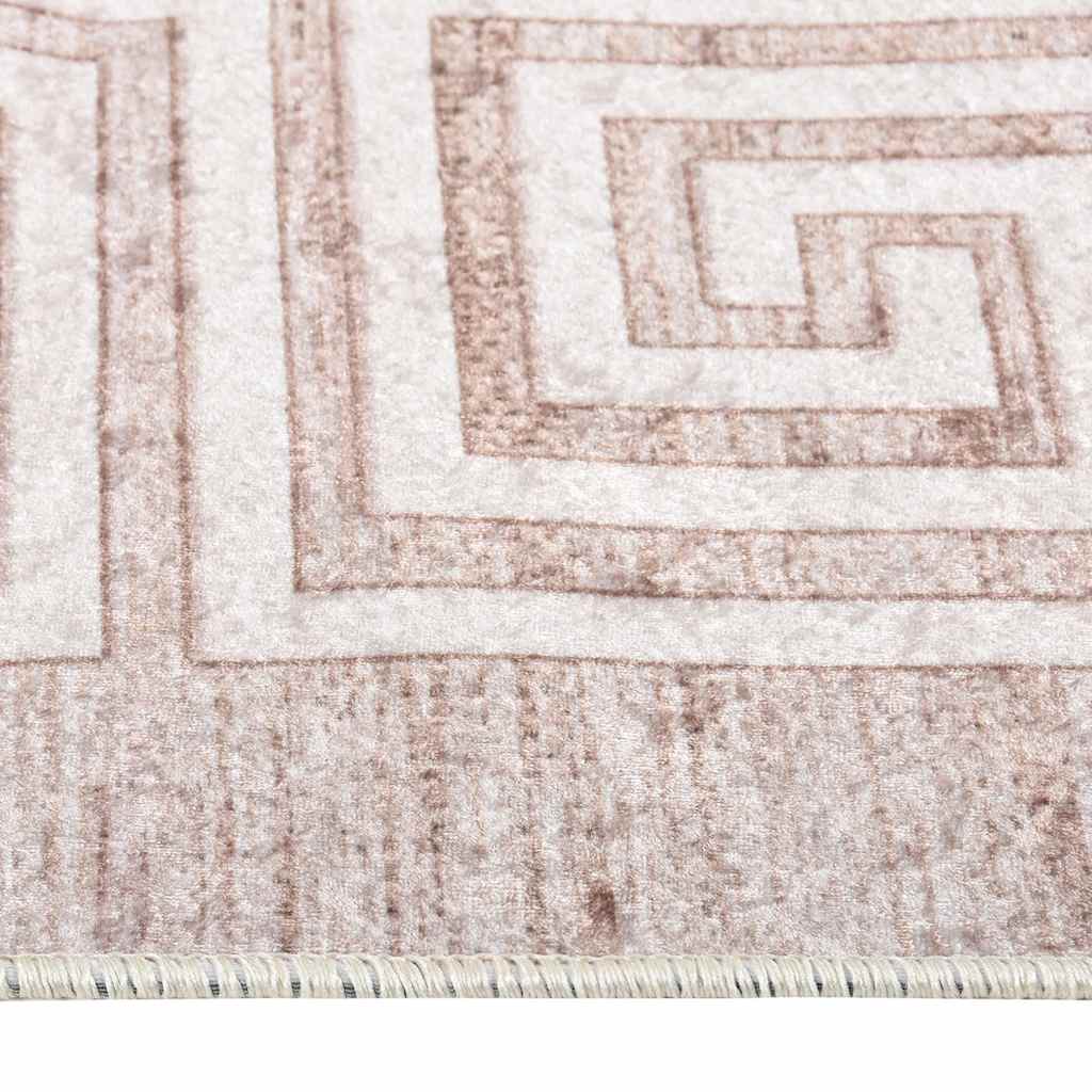 Rug, sand-colored, 160x230cm, non-slip, washable