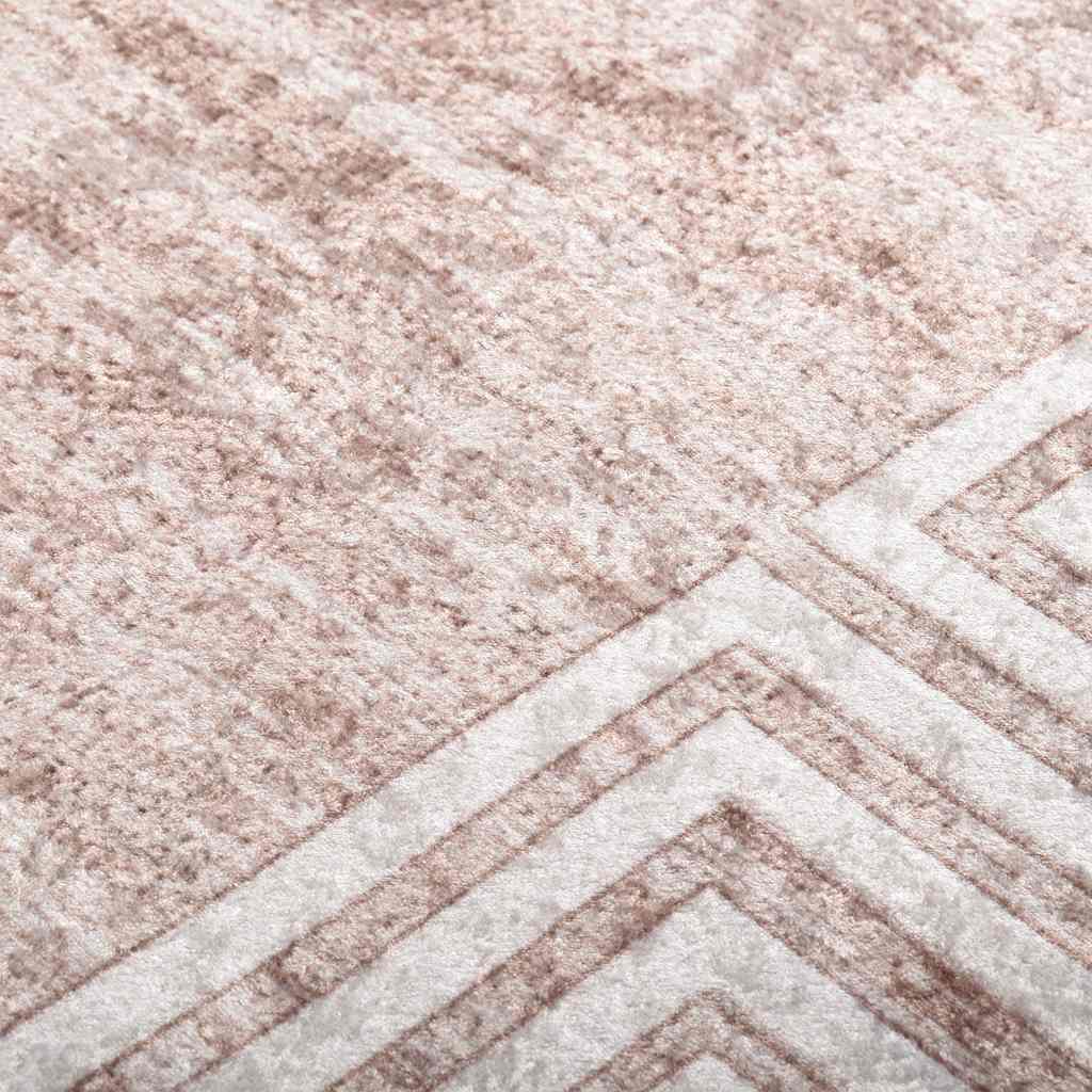 Rug, sand-colored, 160x230cm, non-slip, washable