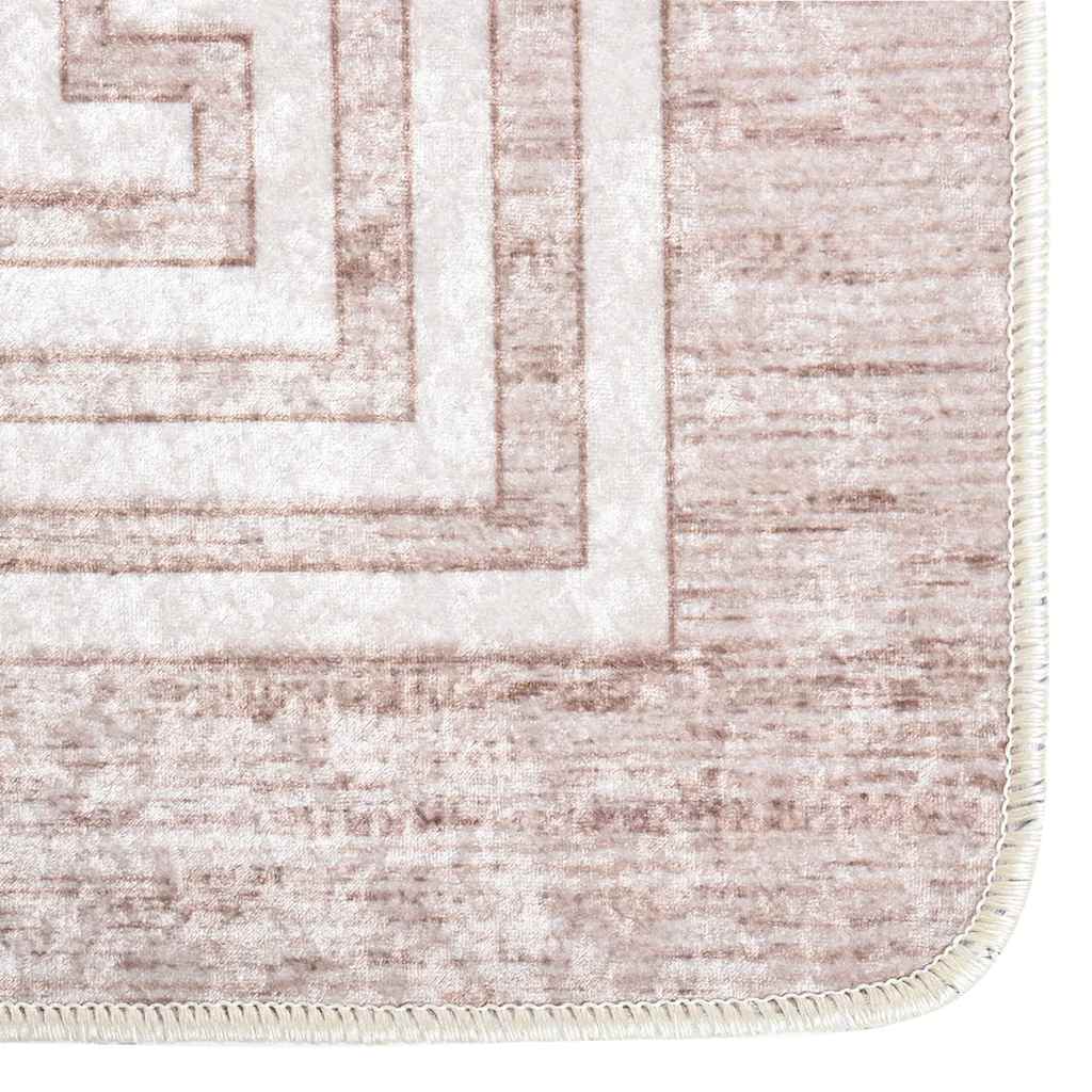 Rug, sand-colored, 160x230cm, non-slip, washable