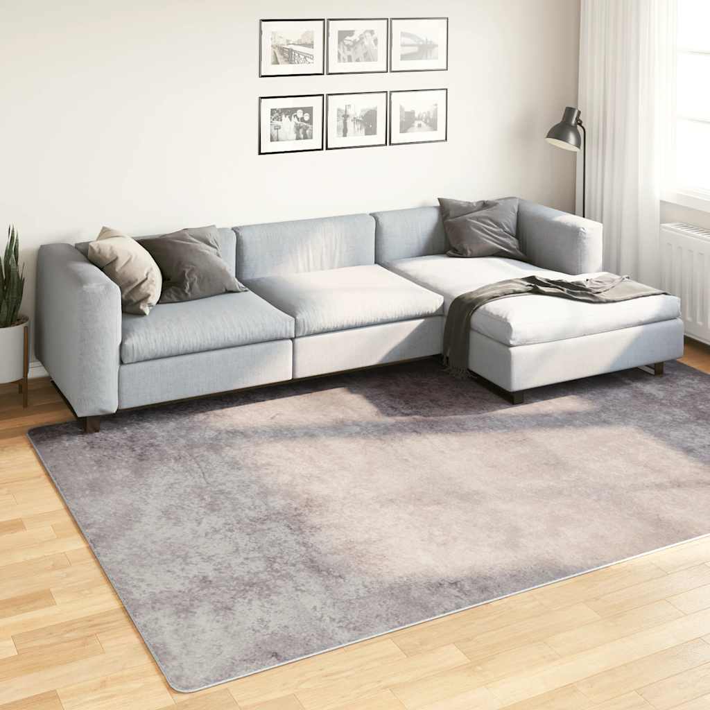 Kilimas, pilkos spalvos, 190x300cm, neslystantis, skalbiamas
