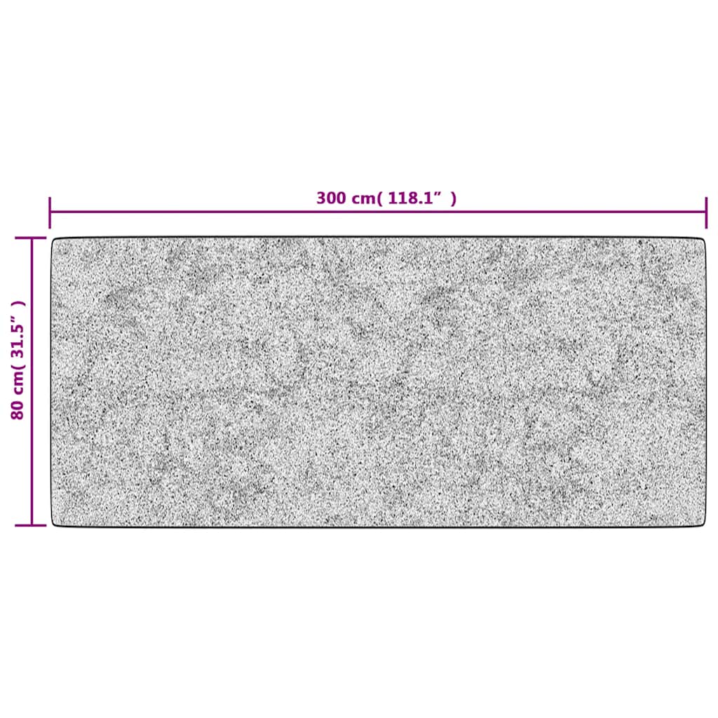 Rug, colorful, 80x300cm, patchwork design, non-slip