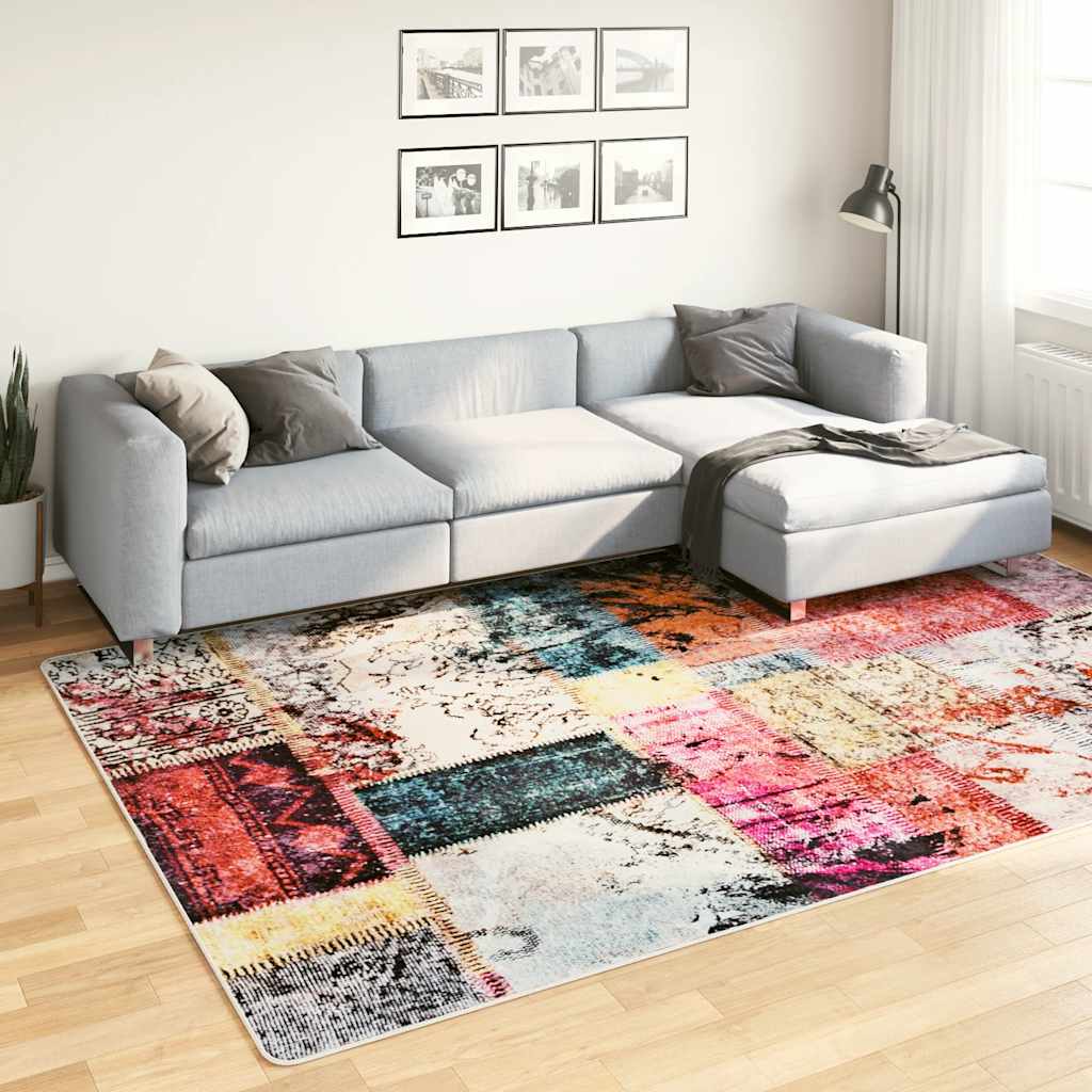 Kilimas, spalvotas, 190x300cm, skiautinio dizaino