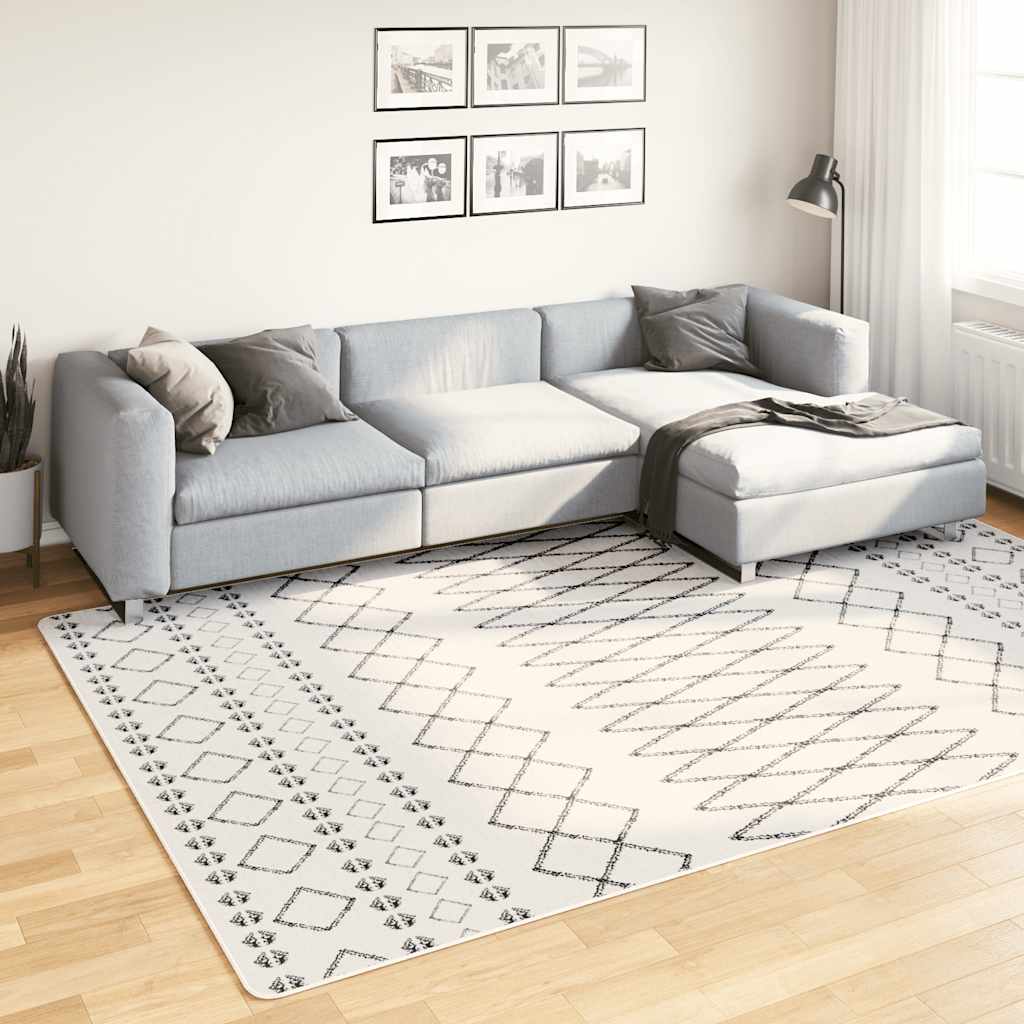 Paklājs, melnbalts, 190x300cm, neslīdošs