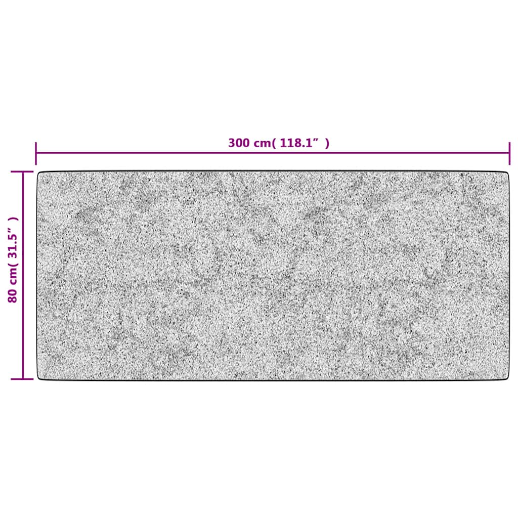 Rug, colorful, 80x300cm, non-slip, washable