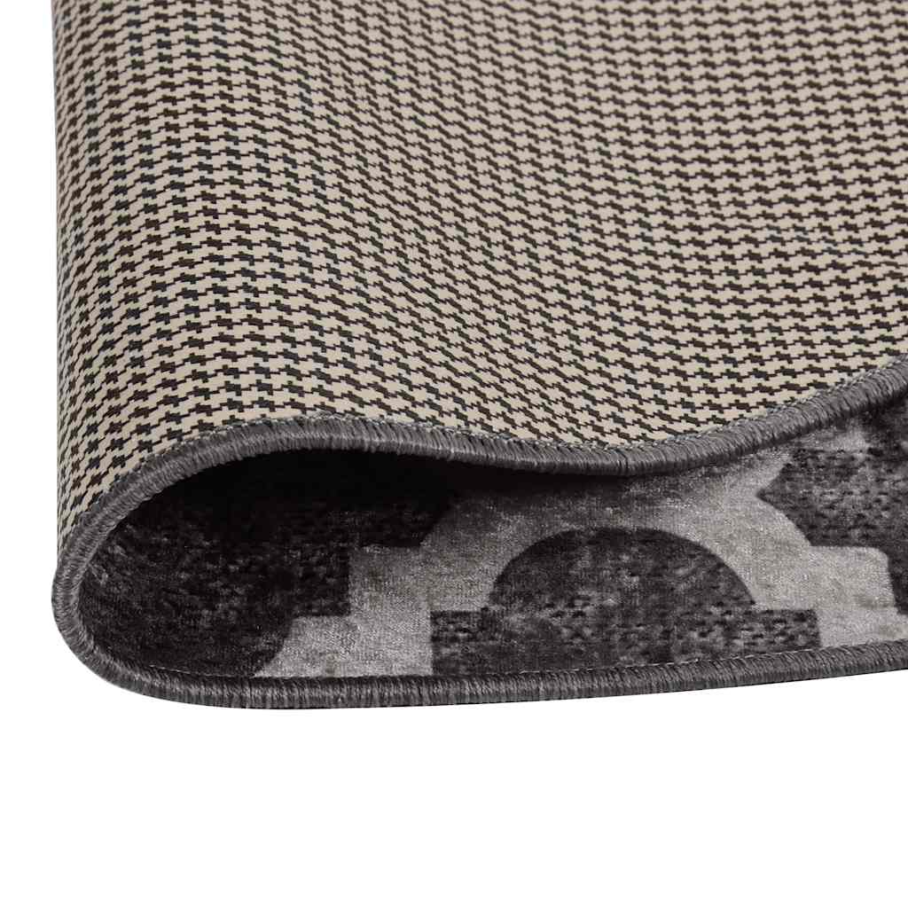 Carpet, colorful, diameter 120cm, non-slip, washable