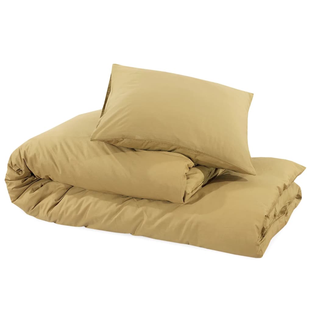 Patalynės komplektas, taupe spalvos, 240x220cm, mikropluoštas