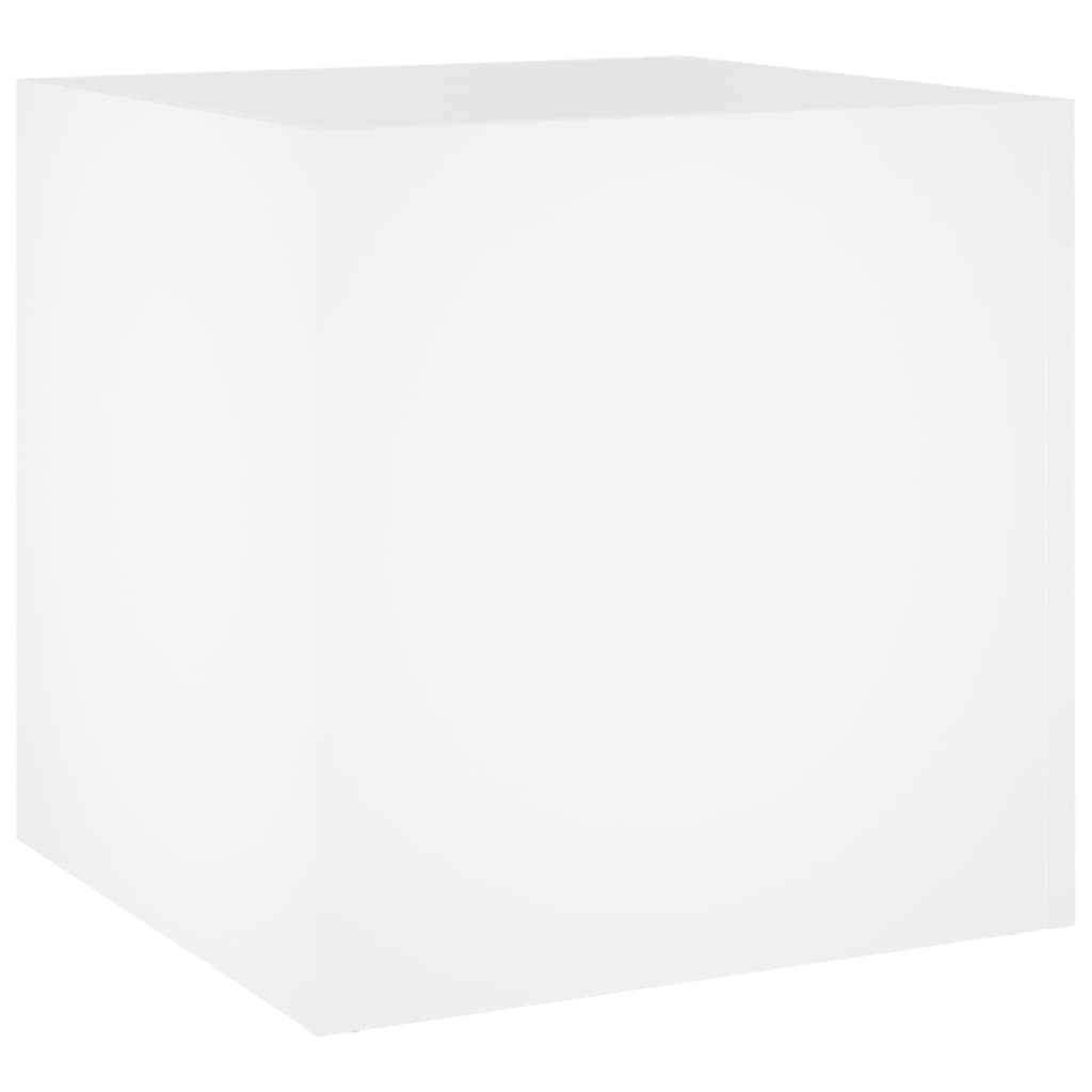 Hallway furniture set, white, engineered wood