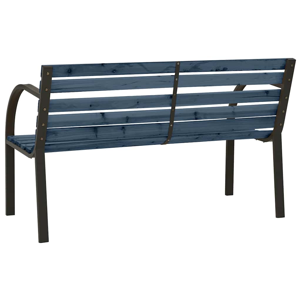 Children's garden bench, grey, 81cm, Chinese fir wood
