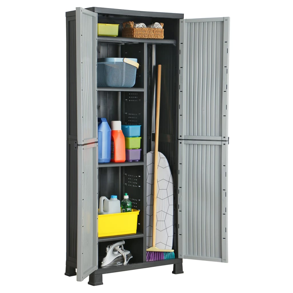 Plastic cabinet, 68x39x171.5cm