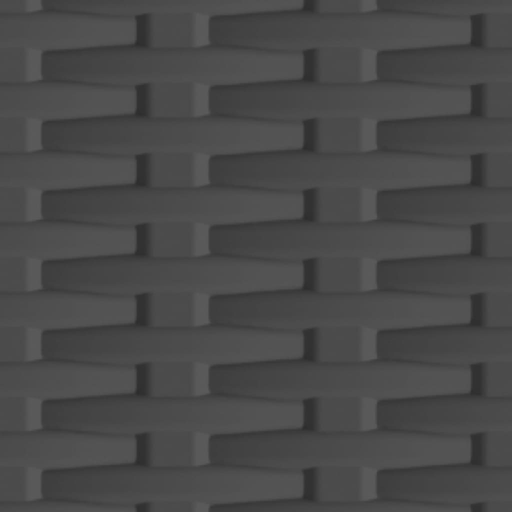 Plastmasas skapis, 68x39x92cm, rotangpalmas dizains