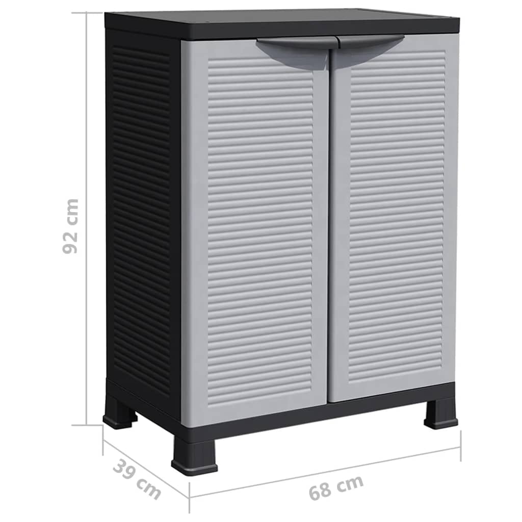 Plastmasas skapis, 68x39x92cm