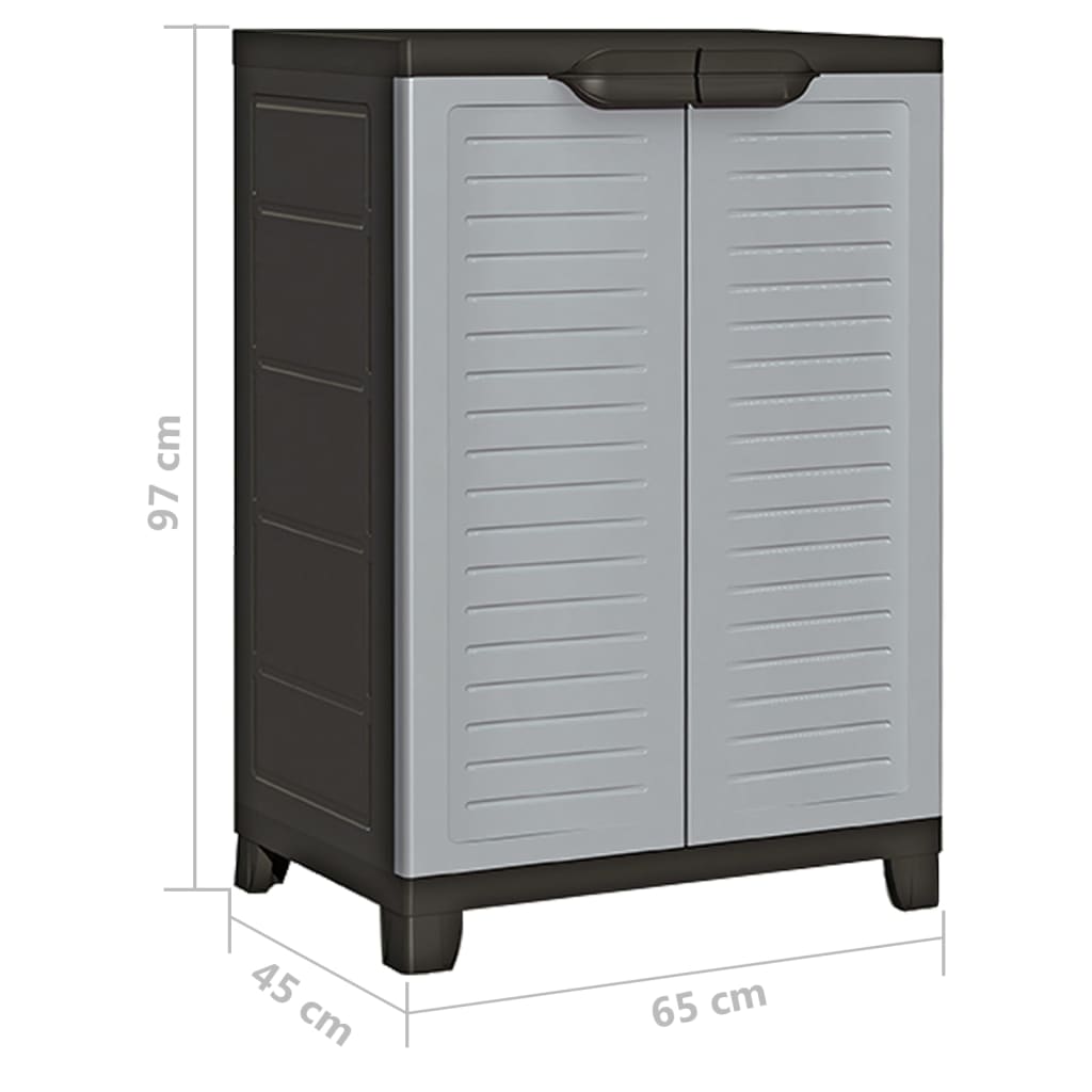 Plastic cabinet, 65x45x97cm