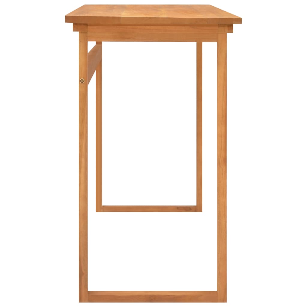 Rašomasis stalas, 120x45x75cm, tikmedžio medienos masyvas
