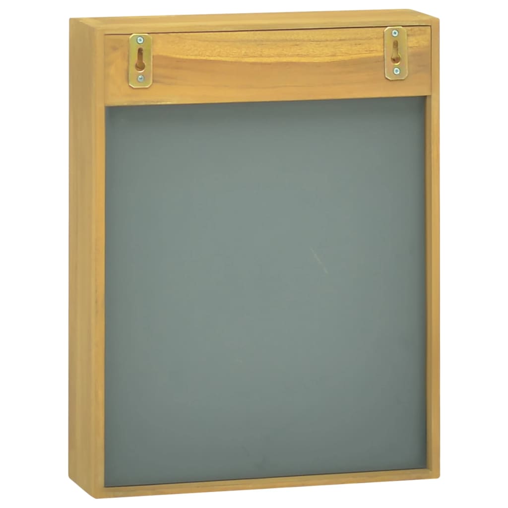 Mirrored cabinet, 30x10x40cm, solid teak wood