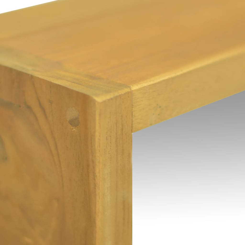 Mirrored cabinet, 30x10x40cm, solid teak wood