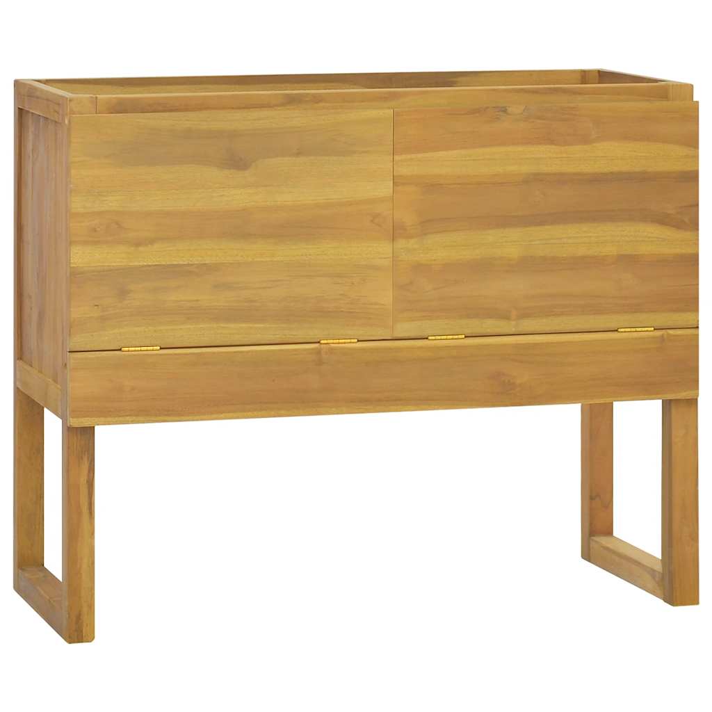 Vannas istabas skapītis, 90x40x75,5 cm, tīkkoka masīvs
