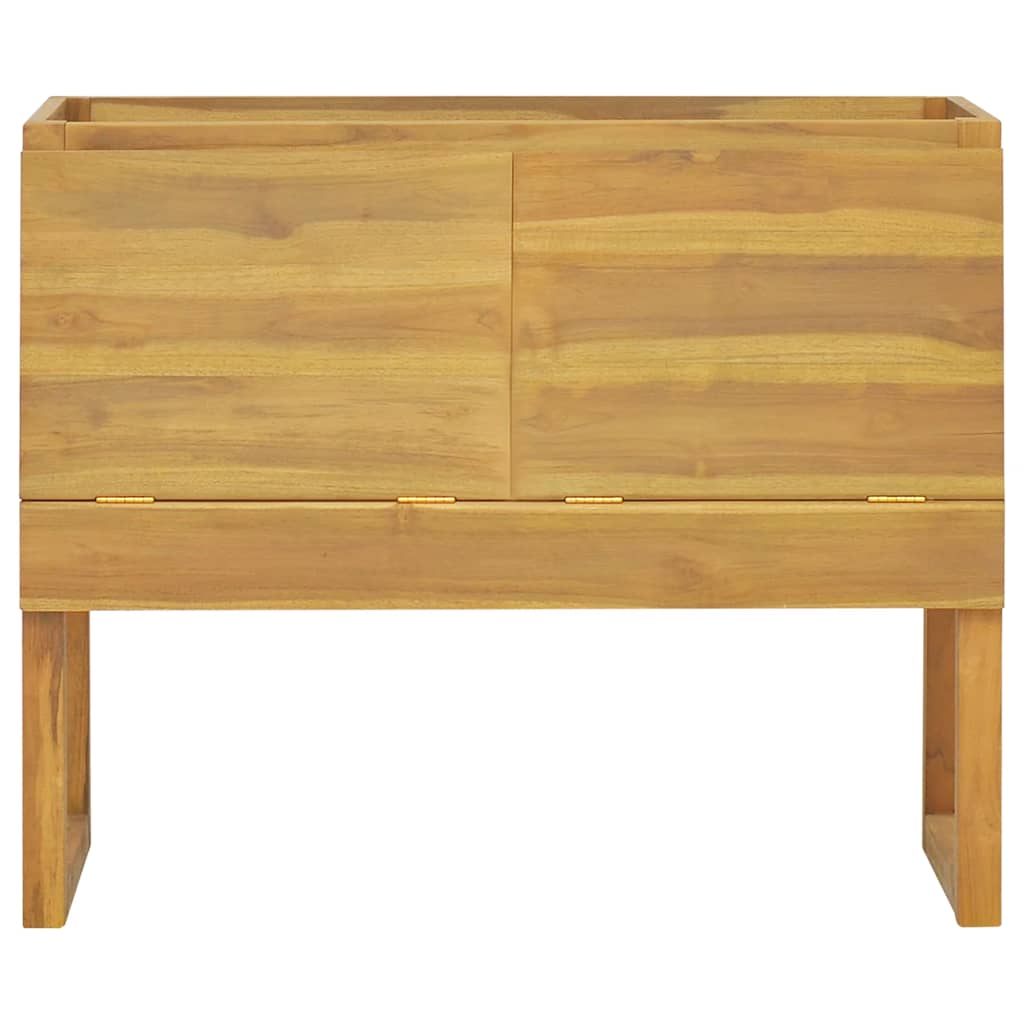 Vannas istabas skapītis, 90x40x75,5 cm, tīkkoka masīvs