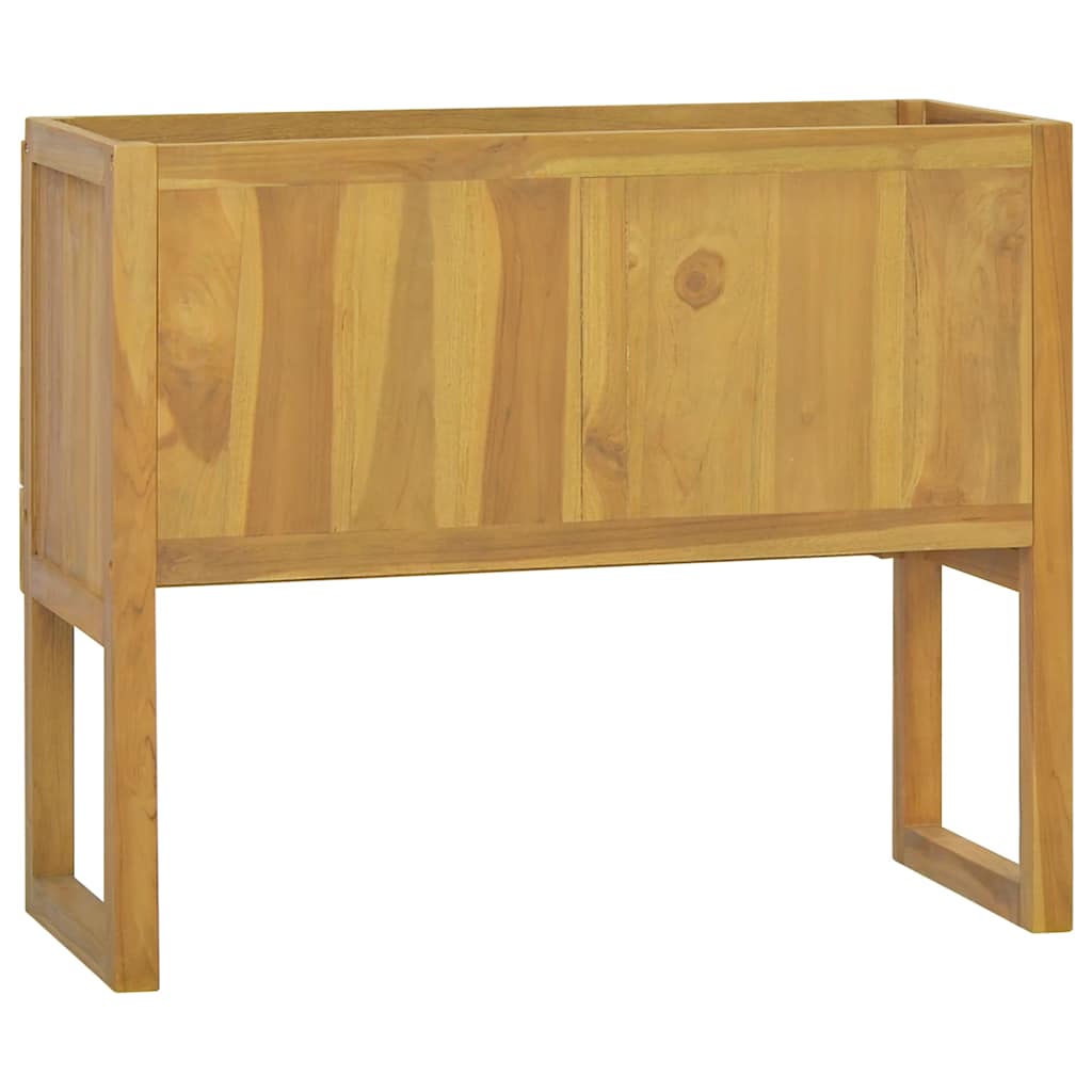 Vannas istabas skapītis, 90x40x75,5 cm, tīkkoka masīvs