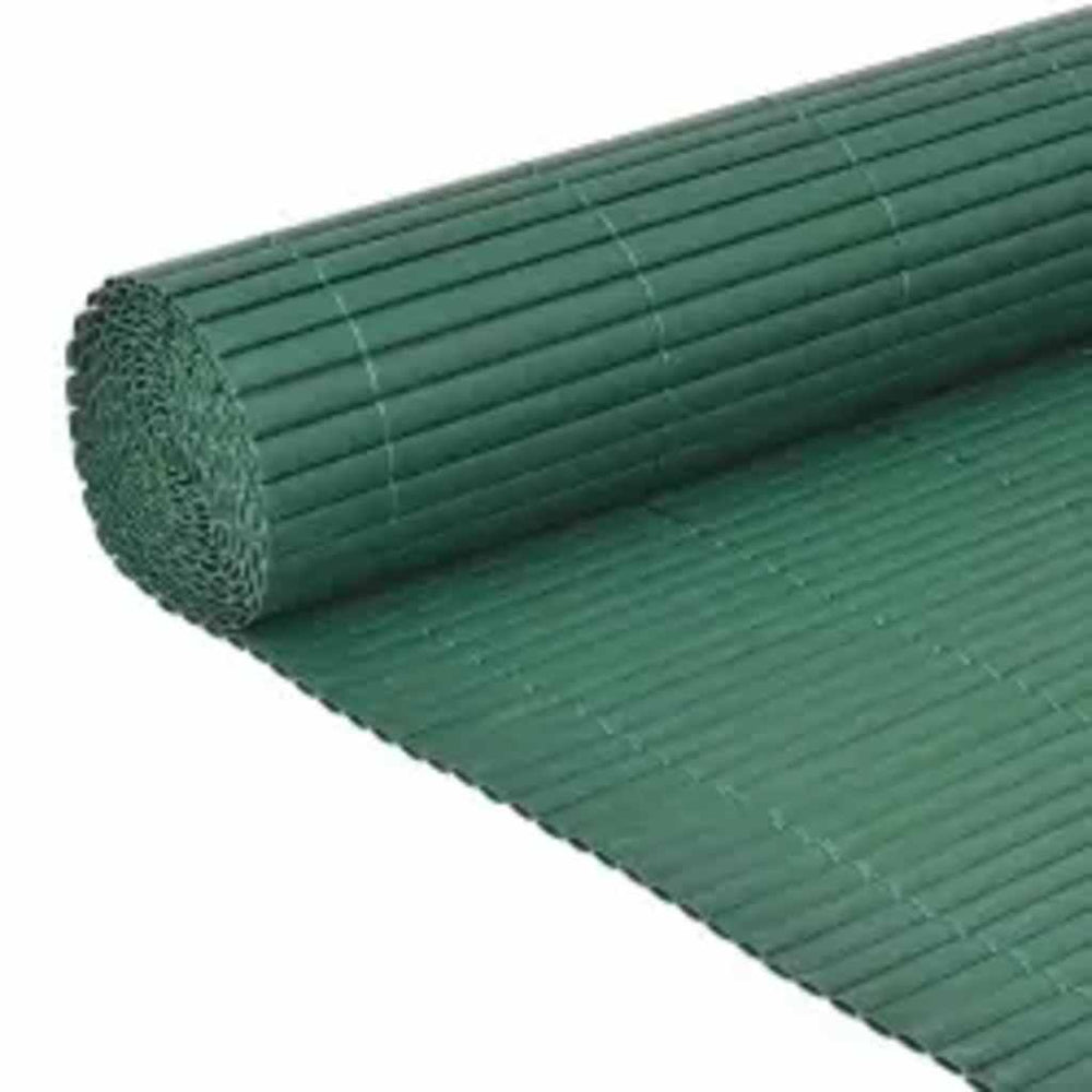 Double-sided garden fence, green, 90x400cm
