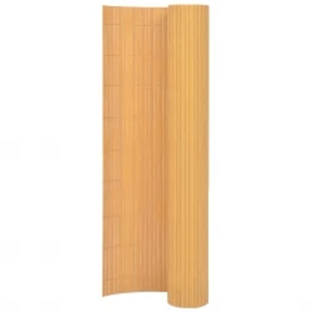 Double-sided garden fence, yellow, 110x300cm
